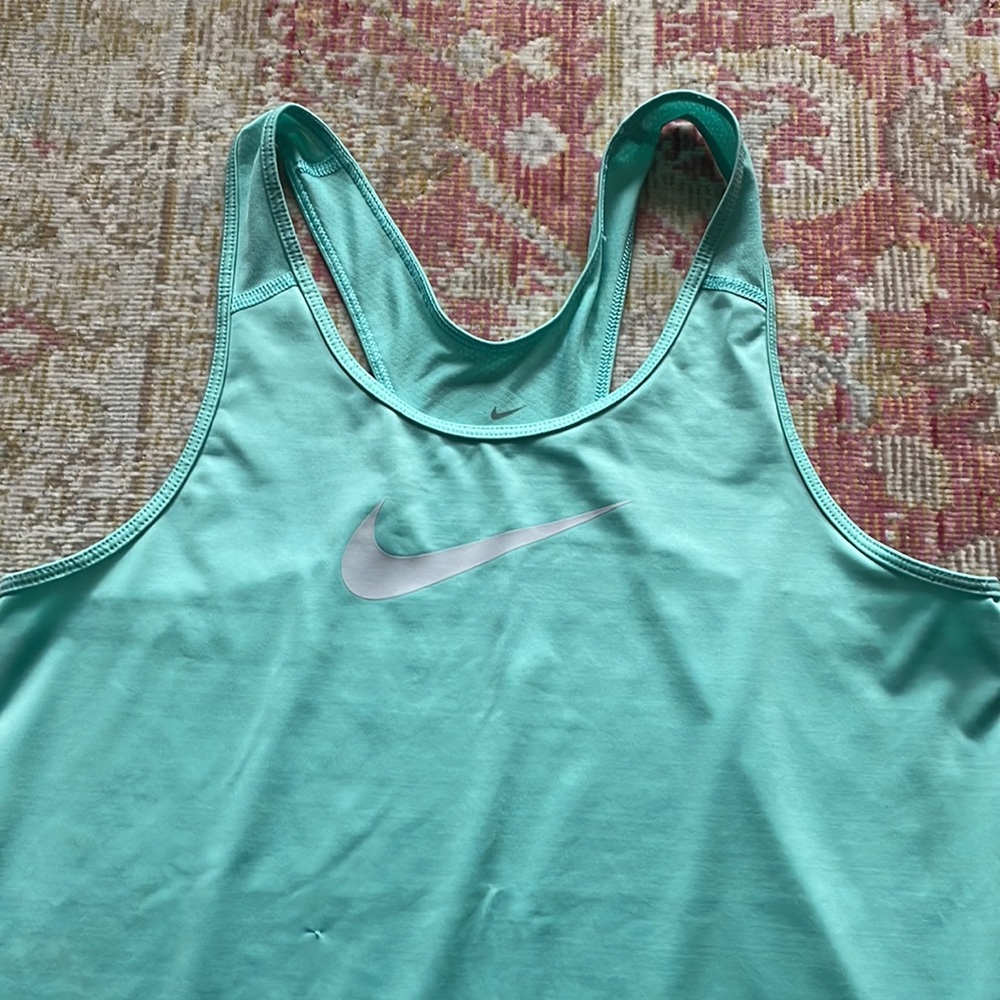 Womens Nike Dri-Fit Fitted Tank Top